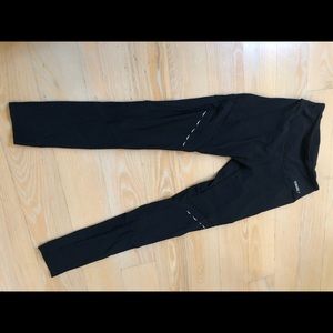 Gymshark leggings with mesh slits size small